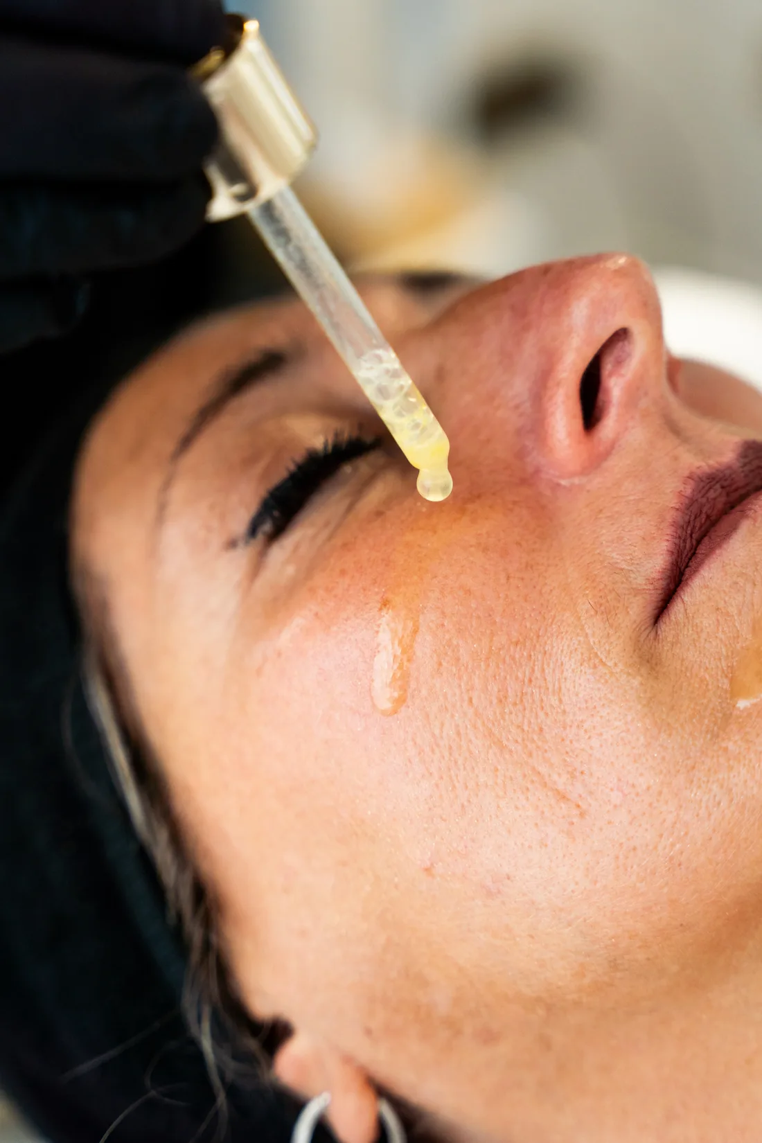 Trattamento viso con siero